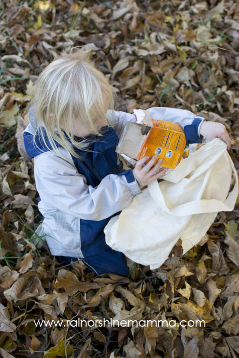 Fun Forest School Activity: Does It Belong In Nature? Rain or Shine Mamma
