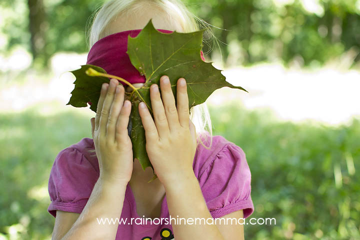 DIY Forest School VII: What's in the Bag?. Rain or Shine Mamma.