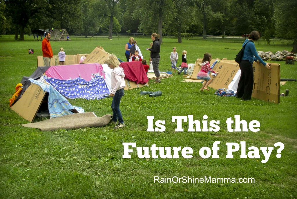 Is This the Future of Play? Adventure playgrounds encourage creative, risky, messy, child-directed play with loose parts, and they are all the rage right now. Could they be just what our over-scheduled and helicoptered generation of children needs? From Rain or Shine Mamma 