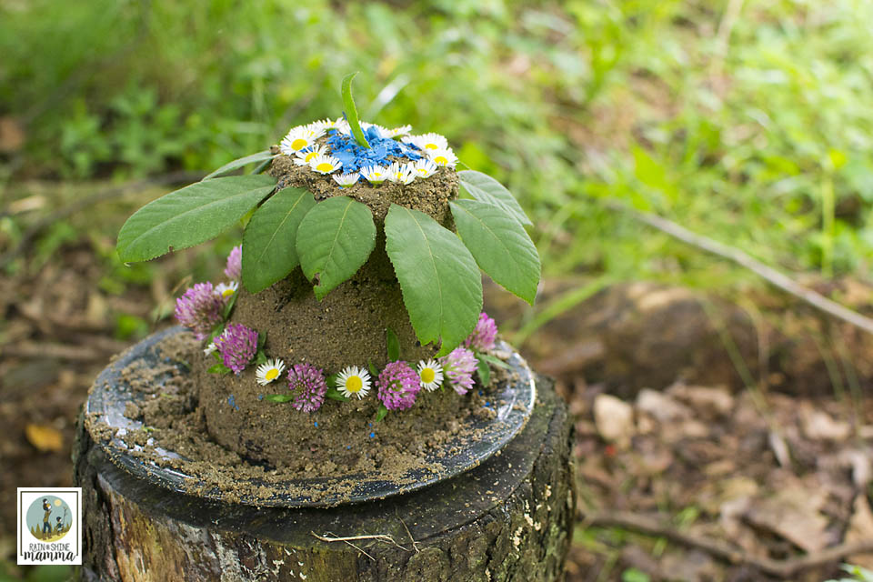 Inspiration from Our Mud Kitchen. Rain or Shine Mamma.