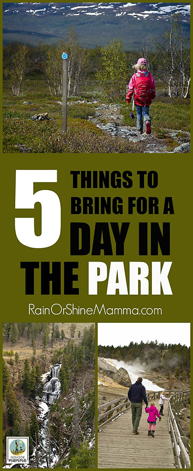 5 Things to Bring for a Day at the Park + GIVEAWAY! From Rain or Shine Mamma.