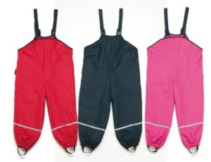 Mud Pants from Sofee and Lenee. 2017 Holiday Gift Guide for Outdoorsy Kids. Rain or Shine Mamma