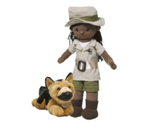 Wildlife Ranger Doll from WWF. 2017 Holiday Gift Guide for Outdoorsy Kids. Rain or Shine Mamma